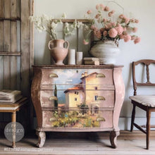 Load image into Gallery viewer, Decoupage Decor Tissue Paper - Romantic Getaway - 3 sheet, 19.5"x30"