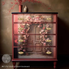 Load image into Gallery viewer, Decoupage Decor Tissue Paper - Blush Blossom Boulevard - 3 sheet, 19.5"x30"