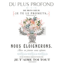 Load image into Gallery viewer, Redesign Decor Transfers® – Royal Bouquet – Total sheet size 24″x35″, cut into 3 sheets