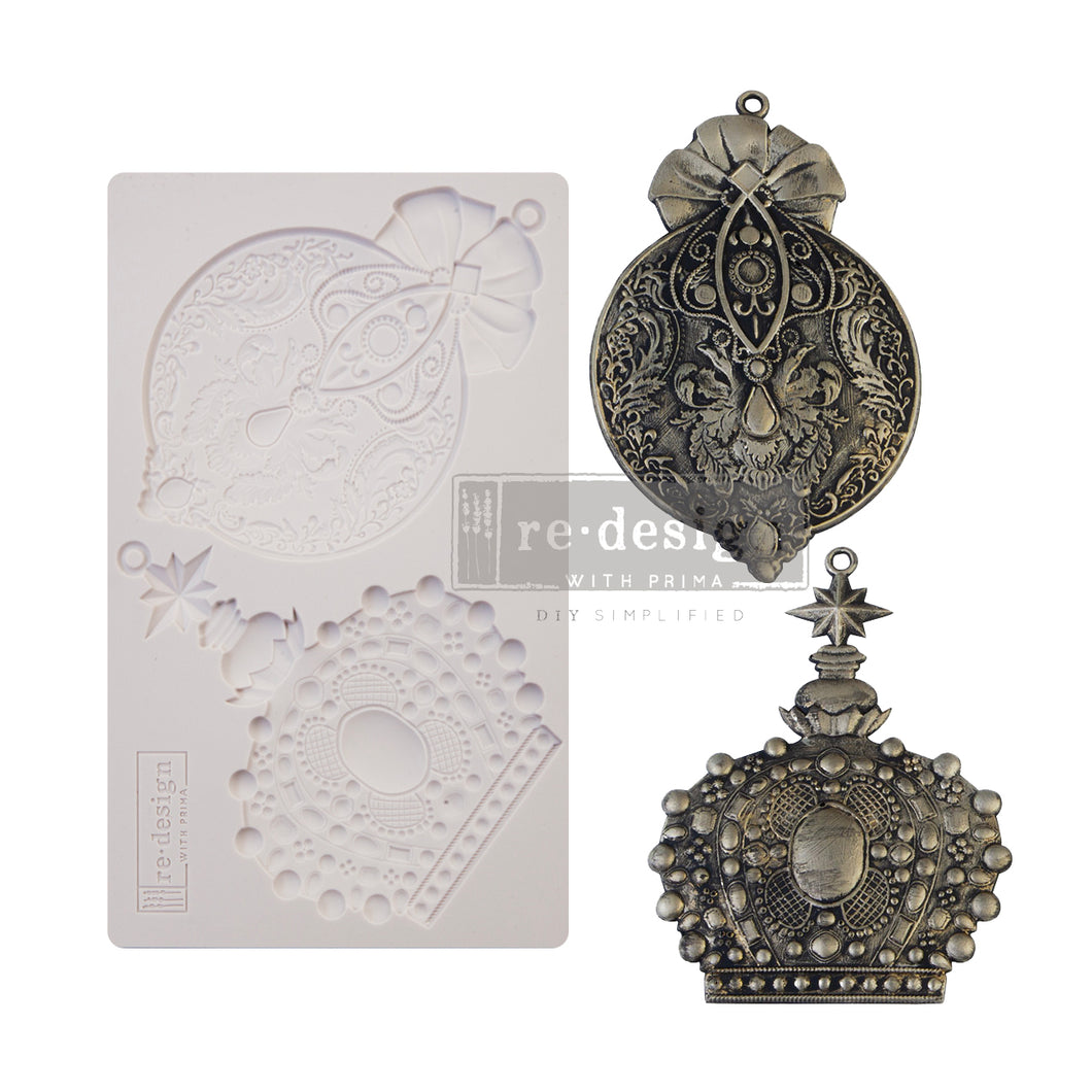 Redesign Decor Moulds® – Victorian Adornments– 8″x5″, 8mm thickness