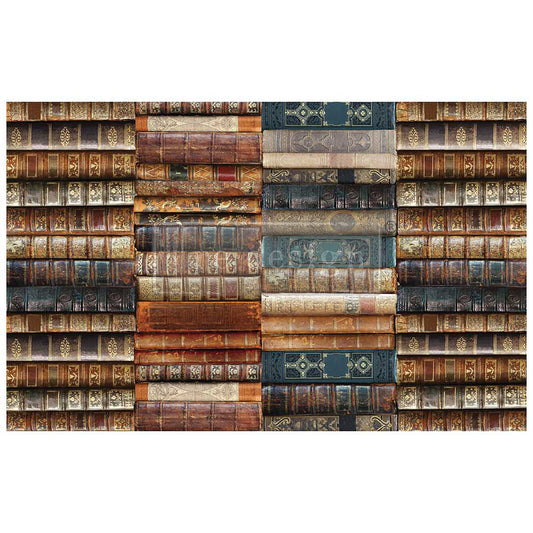 Decoupage Decor Tissue Paper - Bibliophile - 1 sheet, 19.5"x30"