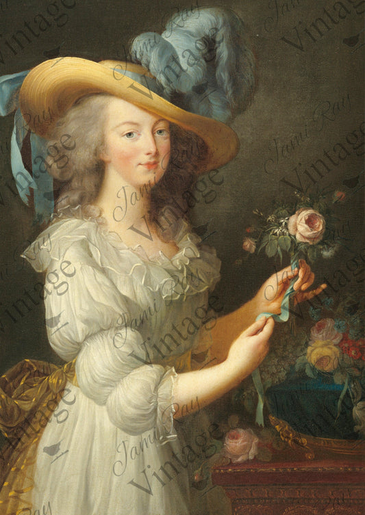 JRV Rice Paper  -  Marie Antoinette | 4A