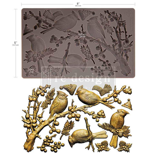 Redesign Décor Moulds®- Cardinal Grace 5″x 8″ 8 mm thickness
