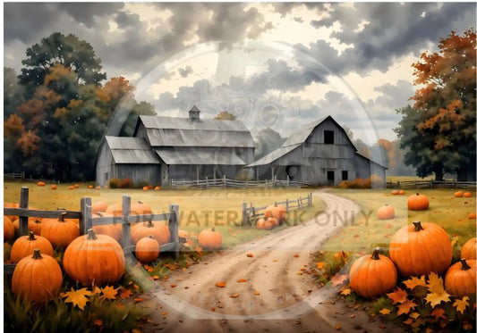 A4 Pumpkin Path Farm