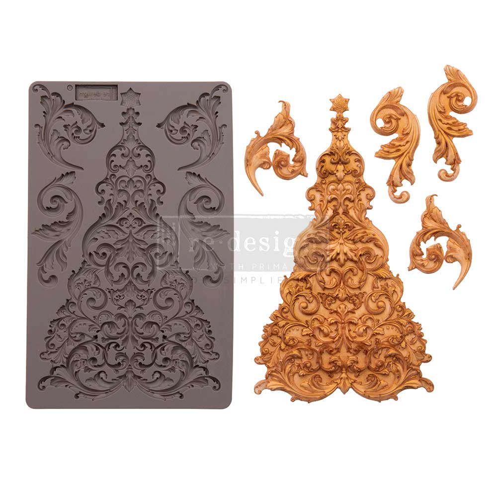 Redesign Decor Moulds® – Glorious Tree – 8″x5″, 8mm thickness