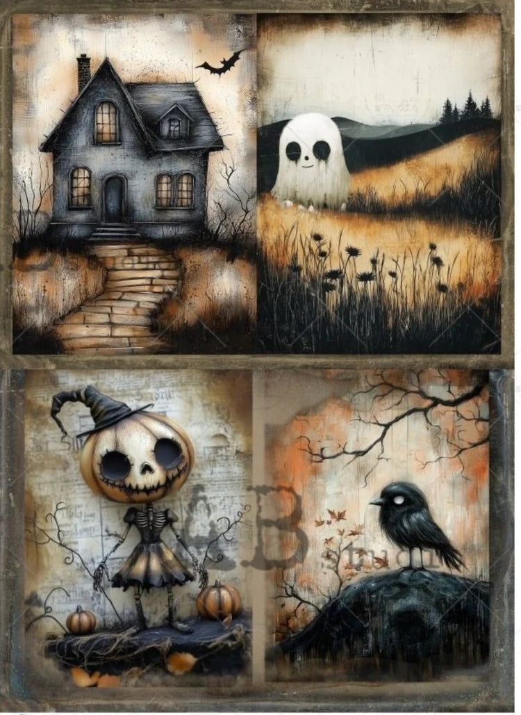 A4 Haunted Whimsy Quartet AB Studio