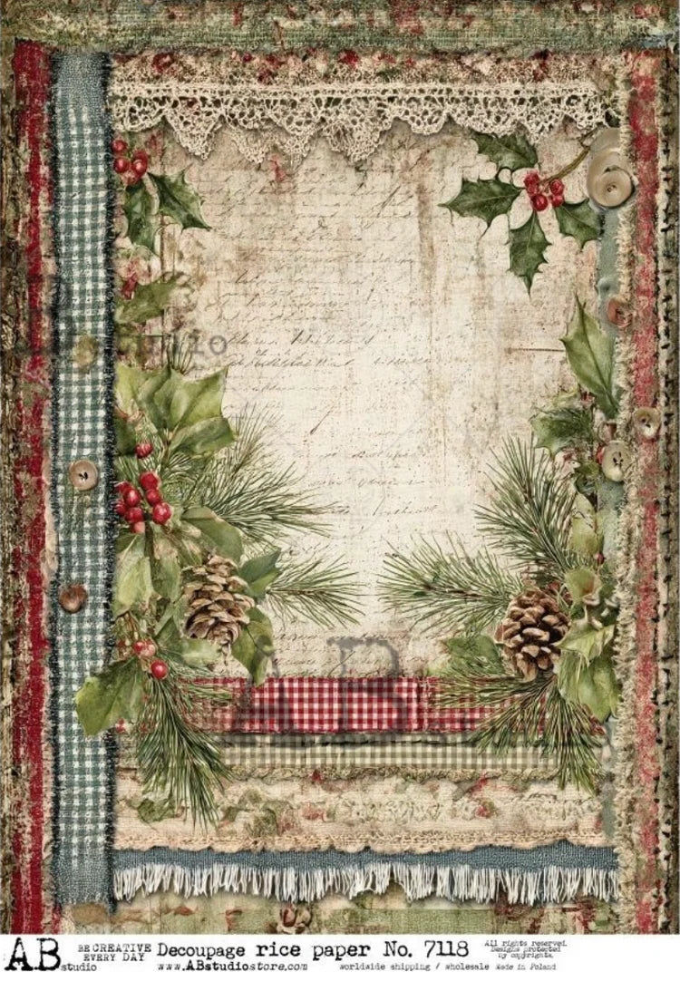 A4 Homespun Holidays AB Studio
