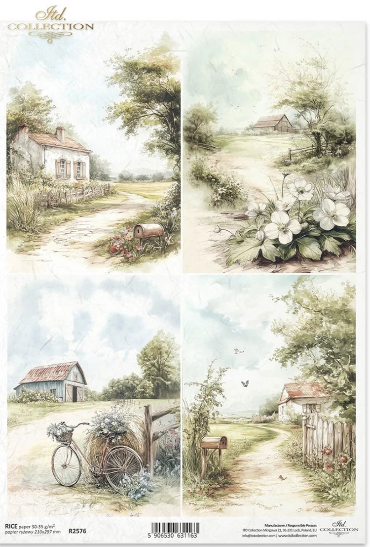 A4 Rustic Road Home Quad Multi