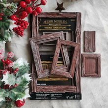 Load image into Gallery viewer, Redesign Décor Moulds®- Vintage Timber Frames  5″x 8″ 8 mm thickness

