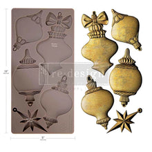 Load image into Gallery viewer, Redesign Décor Moulds®- Winter Luxe Blanks  5″x 10″ 8 mm thickness

