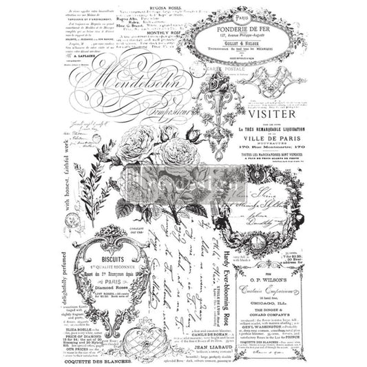 Redesign Décor Transfers®- Paris Valley 25″x 35″