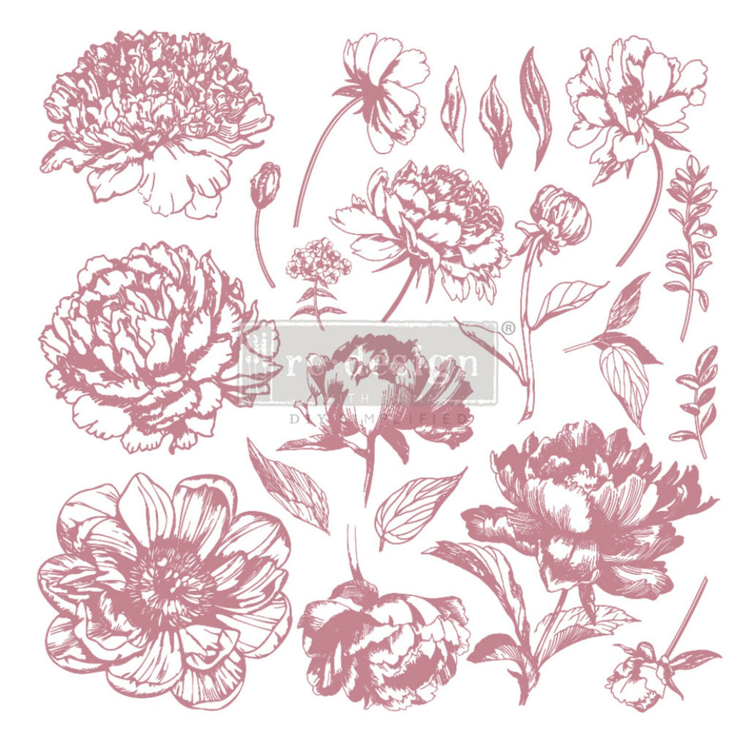 Redesign Decor Stamps® – Linear Floral