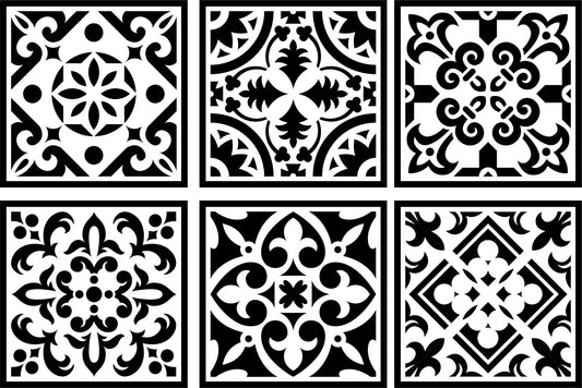Stencil Moroccan Mini Set