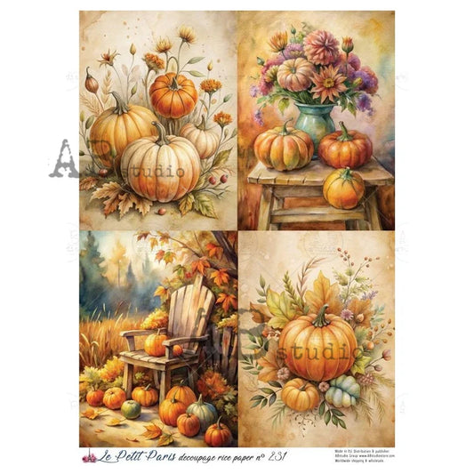 A4 Autumn Charm Quartet