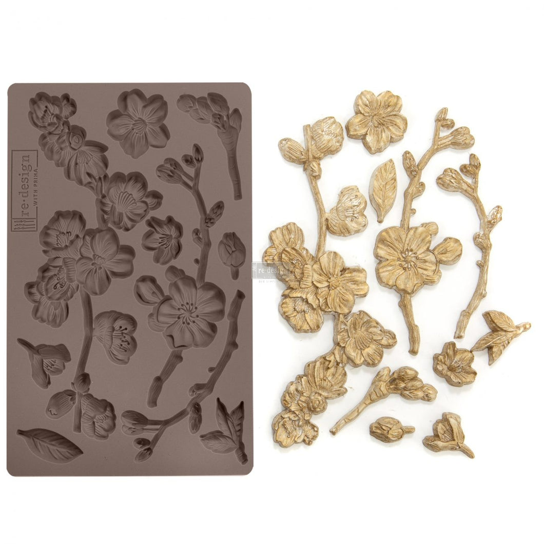 Redesign Décor Moulds®- Cherry Blossoms 5″x 8″ 8 mm thickness