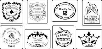 Stencil Crock Minis
