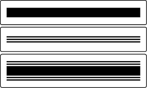 Stencil Grain Sack Stripes