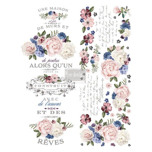 Redesign Décor Transfers® – Lavender Collection Bush 22″x 30″
