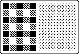 Stencil Plaids & Dots